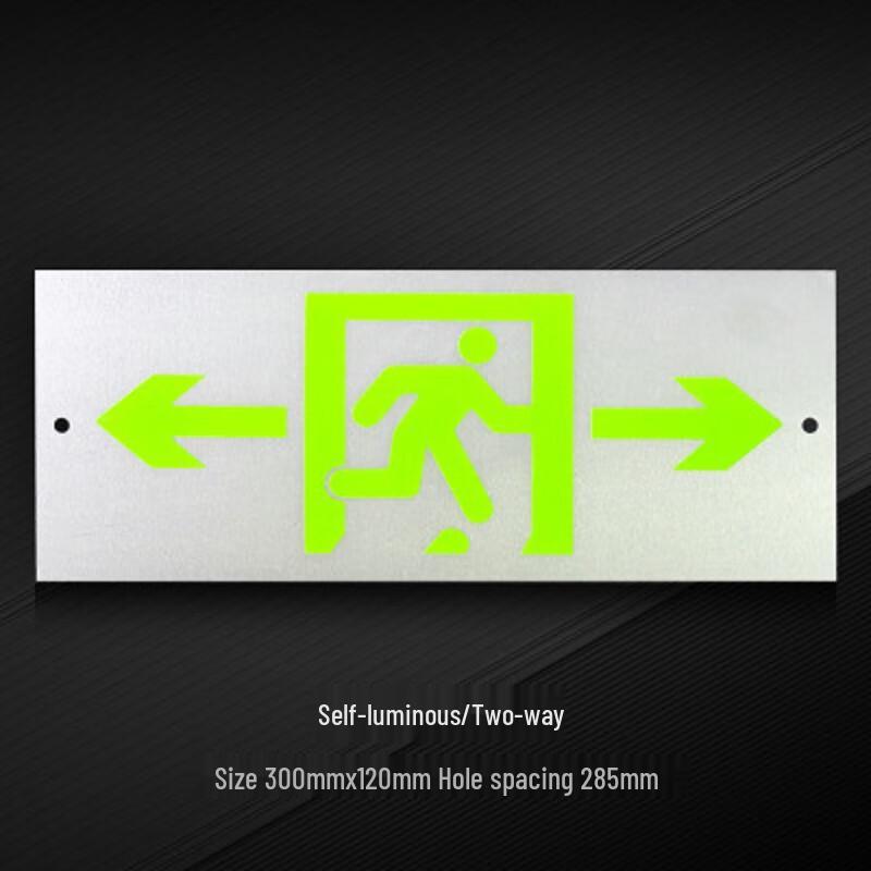 Self-Luminous Emergency Exit Sign Standard