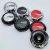 4pcs 66mm Car Wheel Center Caps With Advan Logo Emblem Badge Wheel Hubcaps Rims Hub Center Dust Cover Car Styling Accessories