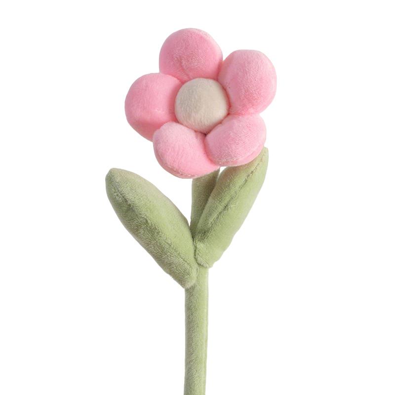 Tournesol Tulipe Simulés Fleurs Colorées Multiples de Printemps Coupe Plantes en Peluche Plugin pour Vase DIY Joyeuse Fête des Mères Pour Cadeaux (as the picture,30cm)