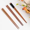 Japanese-Style Wooden Chopsticks, Spoon, and Fork Set with Portable Cloth Bag