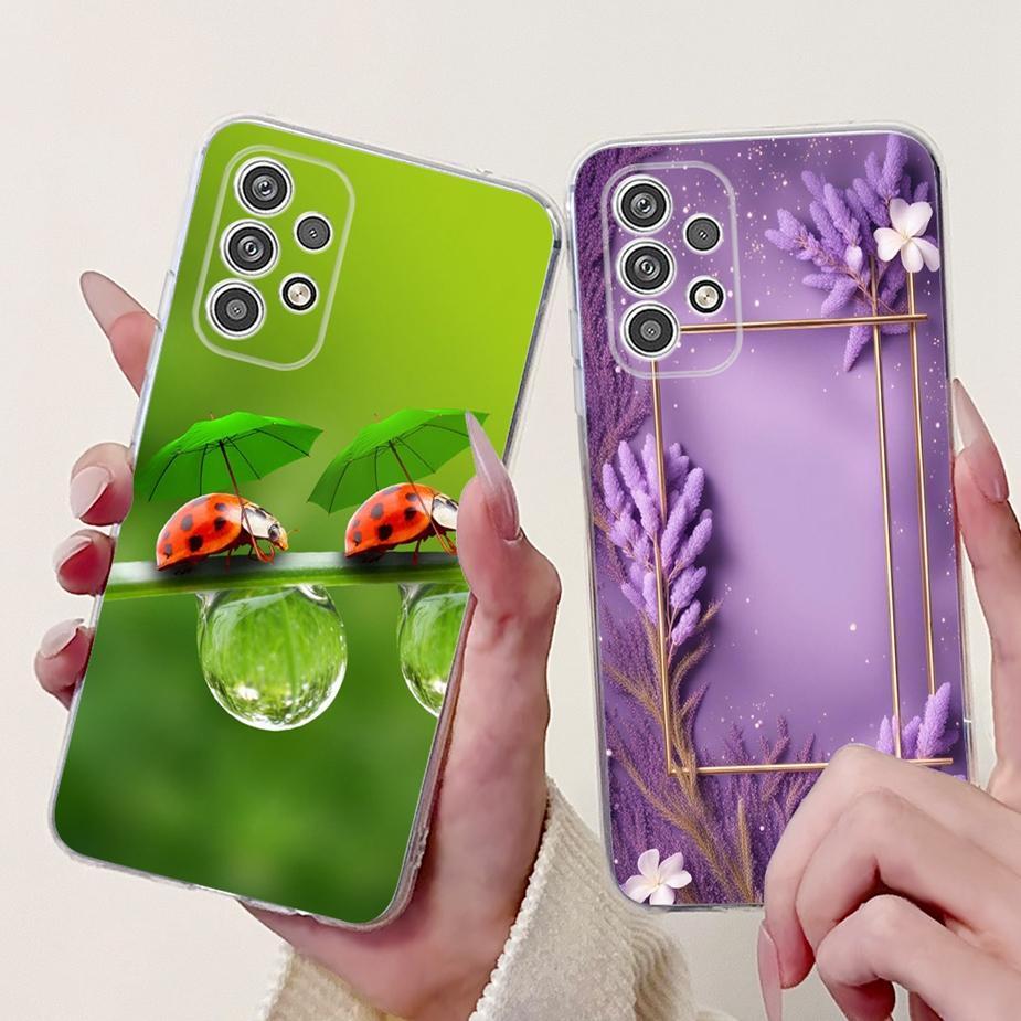 For Samsung Galaxy A52 A52s A72 5G Case Cute Painted Cover Soft Silicone Phone Cases For Samsung A52 A 52 s Galaxy A72 5G Fundas