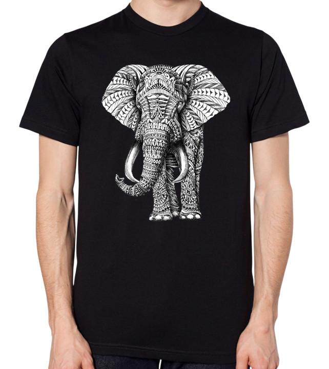 

Elephant T-Shirt Men Women Unisex Top L