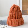 Neue Candy Farben Gestrickte Hüte Für Frauen Kpop Stil Twist Woolen Beanie Hut Herbst Und Winter Weibliche Kappe Halten Warme winter Hut