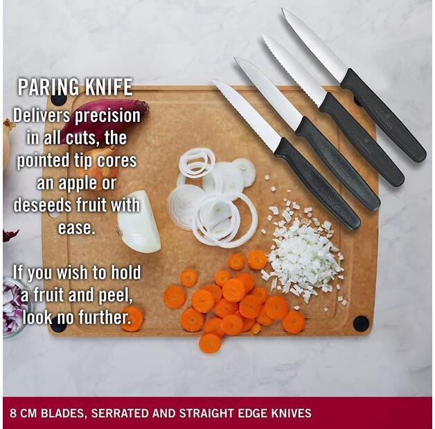 Kitchen Utensils Victorinox Swiss Classic, 6 Items, Black (6.7113.6G)