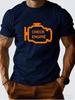 Unisex Summer Short Sleeve T Shirt Check Engine Car Mechanic Graphic Tee Crew Neck Auto Lover Casual Streetwear Unisexs Fashion Top