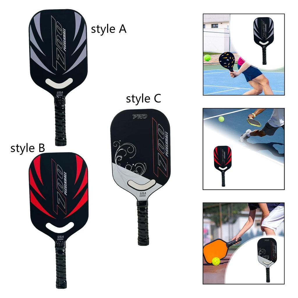 Pickleball Paddle with Comfortable Nonslip Grip Professional for Men Women Pickleball Racket for Practice Training Competition