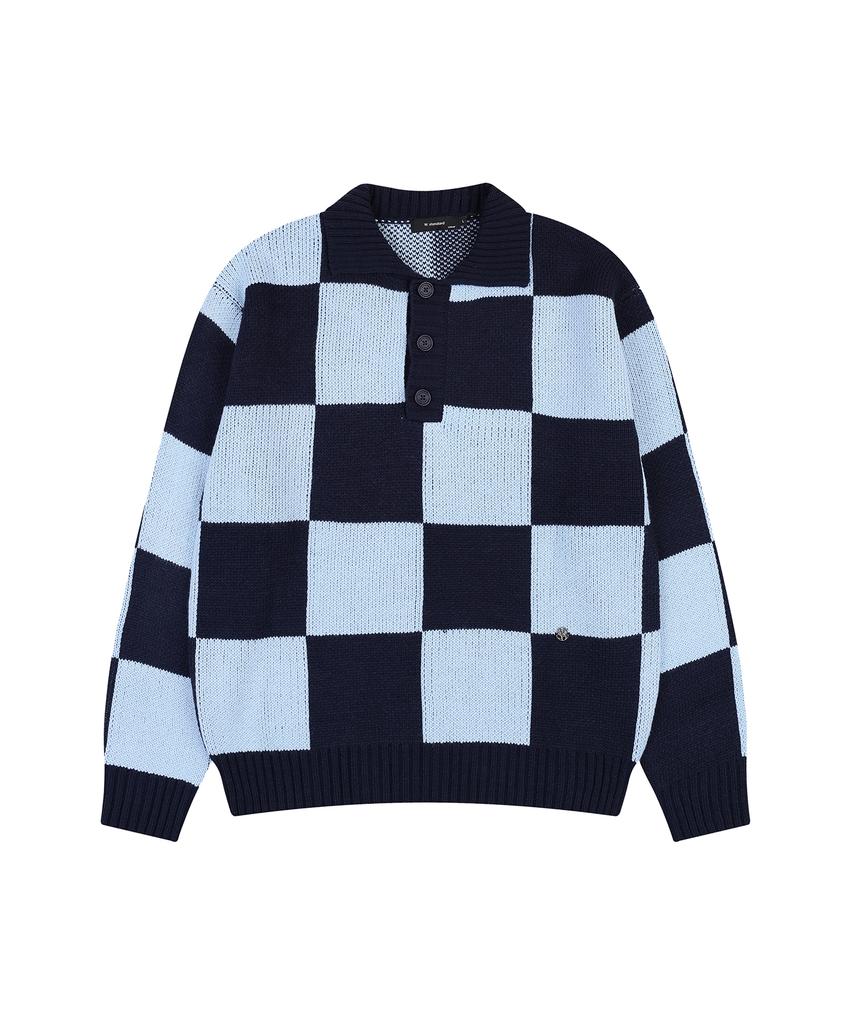 W STANDARD Collared Pullover [2 Colors]