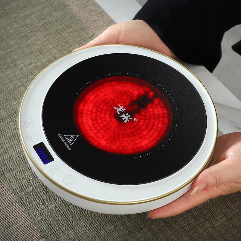 Gomee Electric Ceramic Tea Stove with Glass Teapot Set