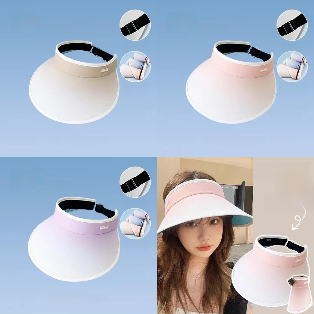 Sun Protection Sun Hat With Large Brim For Women Summer Uv Shield Casual Style