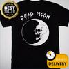 Dead Moon Rock Band T-shirt Black Cotton