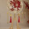 Handmade Chinese-Style Bride Fan DIY Kit: Xiuhe Wedding Fan Gift for Newlyweds