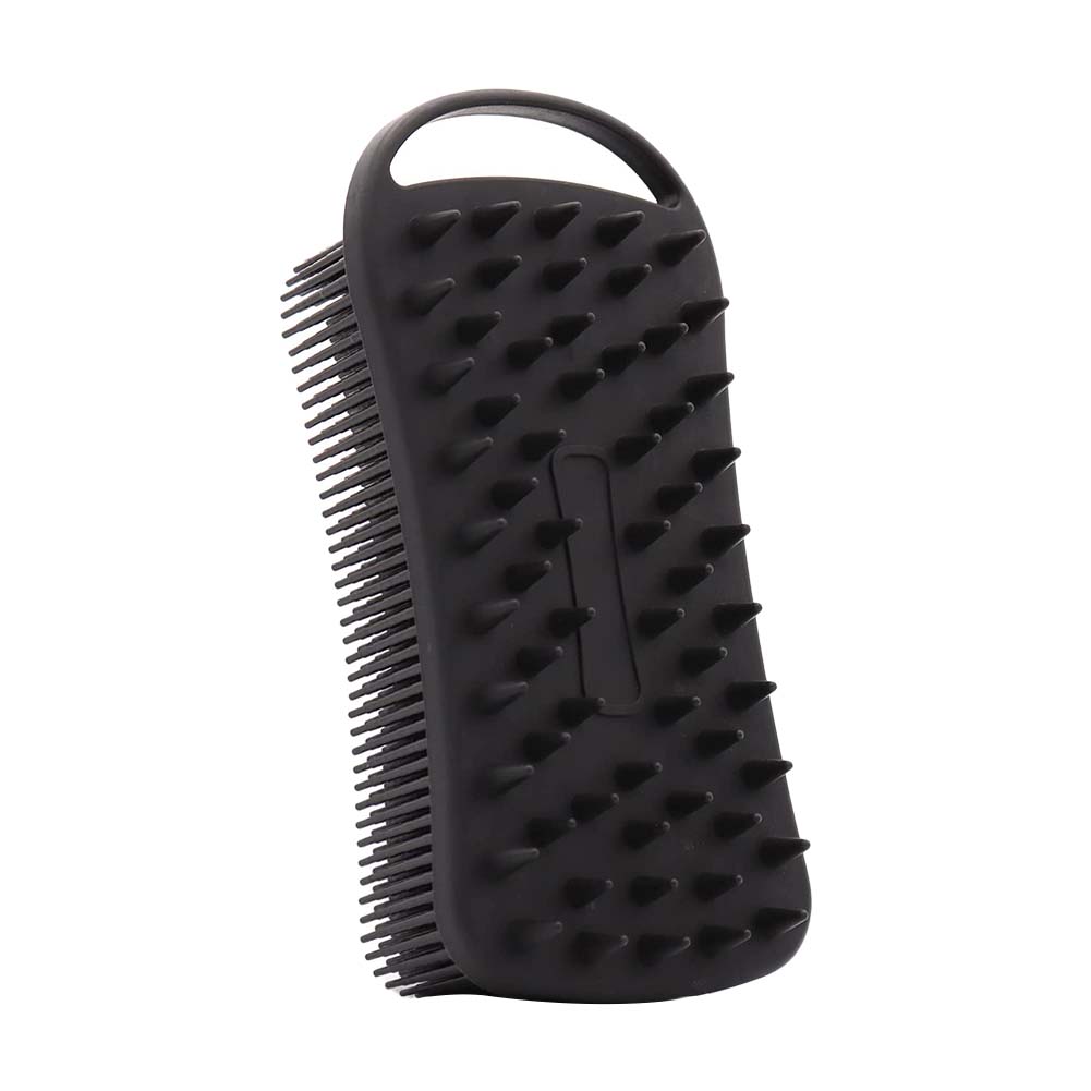 

2 в 1 силиконовая щетка для душа, скруббер, мягкий силиконовый массажер для кожи головы, щетка для шампуня, двухсторонняя щетка для тела, средство для очистки кожи