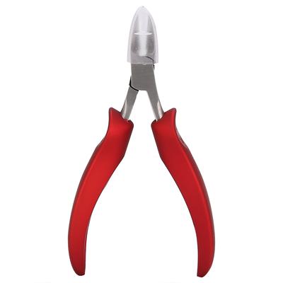 Stainless Toenail Clipper Cutter Dead Skin Removal Nipper Cuticle Pedicure TrimmerRed