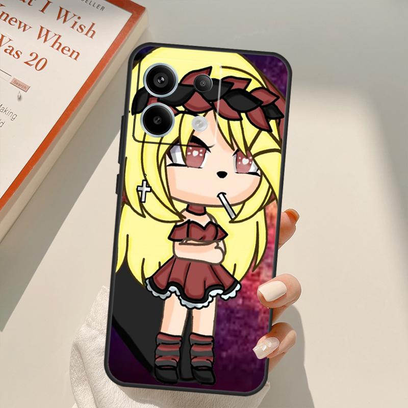 Gacha Life Game Funda For Xiaomi Redmi Note 14 13 12 10 11 15 Pro Plus Case For Redmi 15C 10C 12C 13C 14C 15