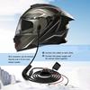 Heated Helmet Visors Cable Kit With Builtin Fuses And Direct Battery Connection For Snowmobiles Helmet