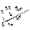 10pcs Lug Nut Wrench Repairing Tool Set Change Pry Bar Socket Spanner Tool  Bicycle Repair