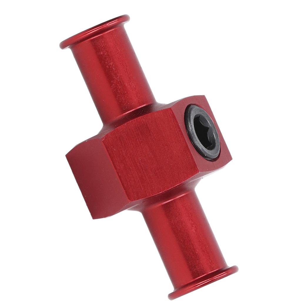 Fuel Pressure Gauge Adapter T Shape 3Celsius8in Hose Port 1Celsius8in NPT Fitting Auto Parts