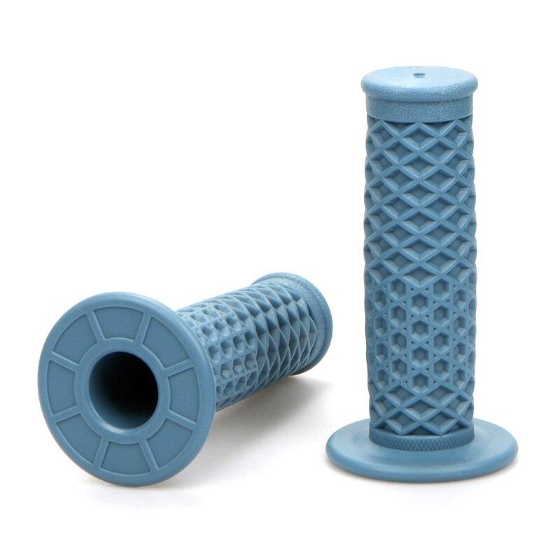 1 Pair Universal 22MM Classic Vintage Motorbike Grips Cover forHarley forYamaha Vintage Scooter Motorbike Handle Rubber Sleeve Kit