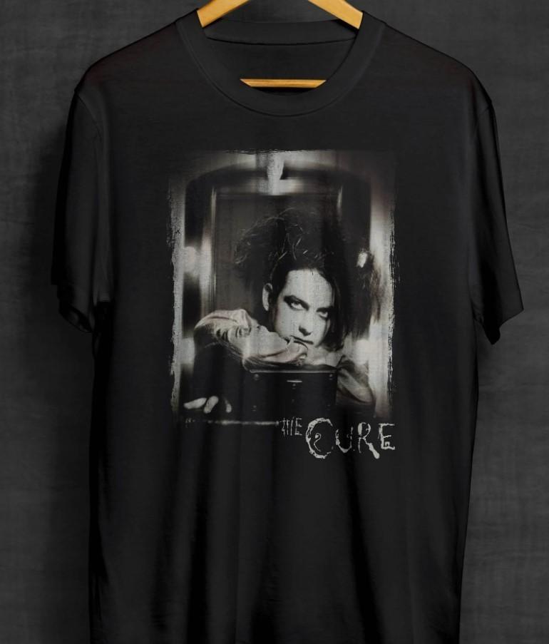 The Cure Band Portrait Black T-Shirt Gothic Rock Vintage Unisex Tee - T136