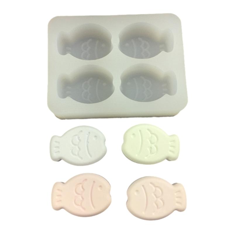 Silicone Fondant Molds Candy Molds Fish Shaped Silicone Molds DIY Baking Supplies Baking Molds Suitable for Clay Crafts 1