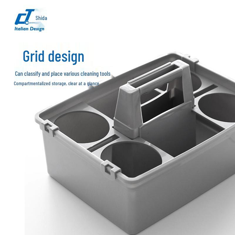Handheld Cleaning Basket for Hotel or Home Storage