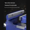 Meike 6-Inch Heavy Duty Multifunctional Bench Vise for Household Workbenches