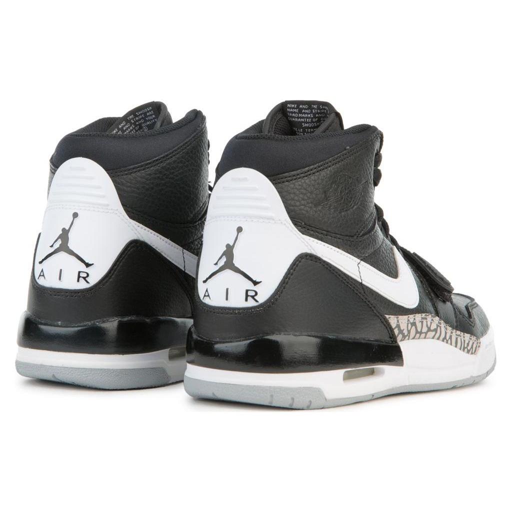 New Jordan Legacy 312 Vintage Basketball Shoes GS AT4040-001