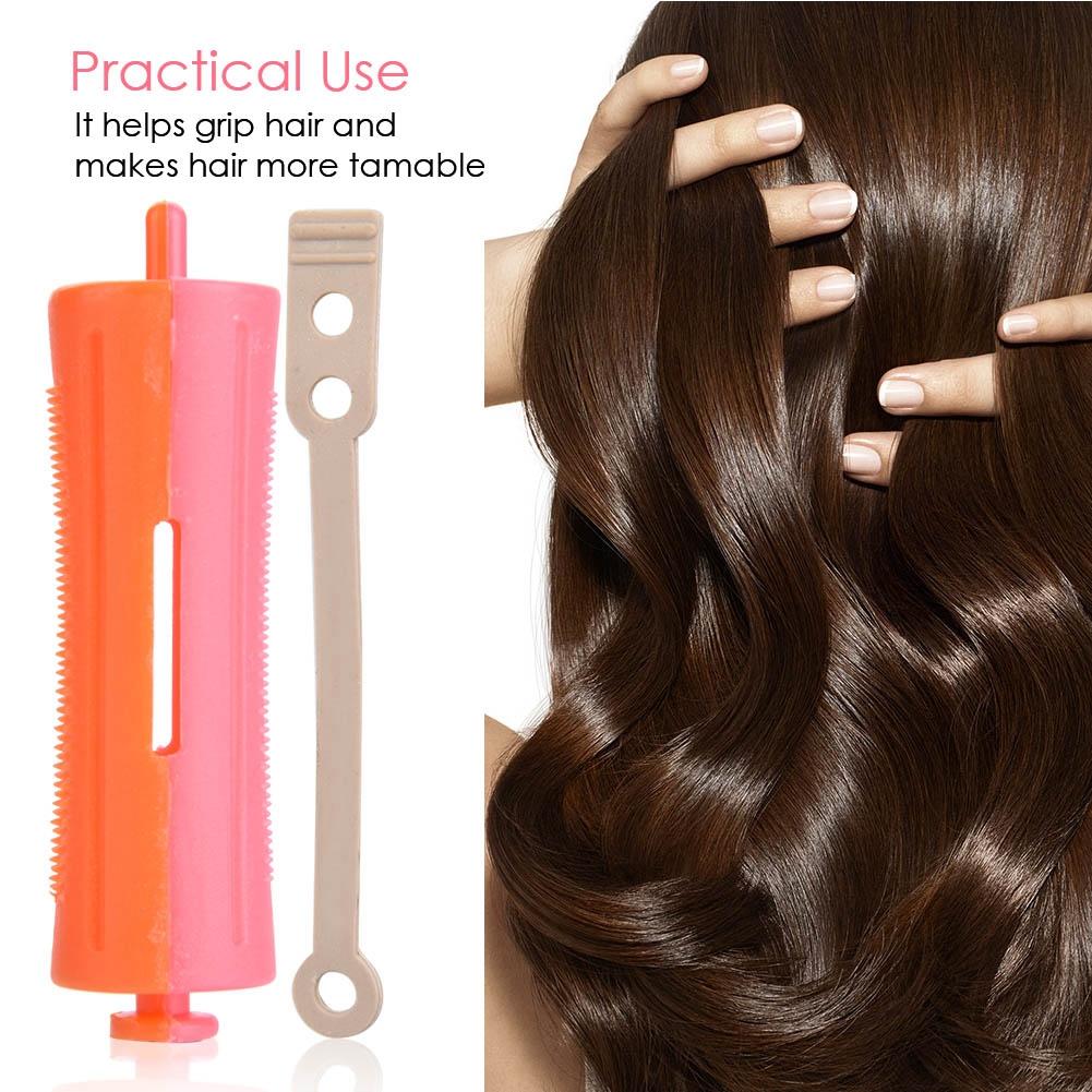 6Pcs Standard Hair Rollers Heat Perm Wave Rod Hair Clip Curlers Hairdressing Tool SH-10