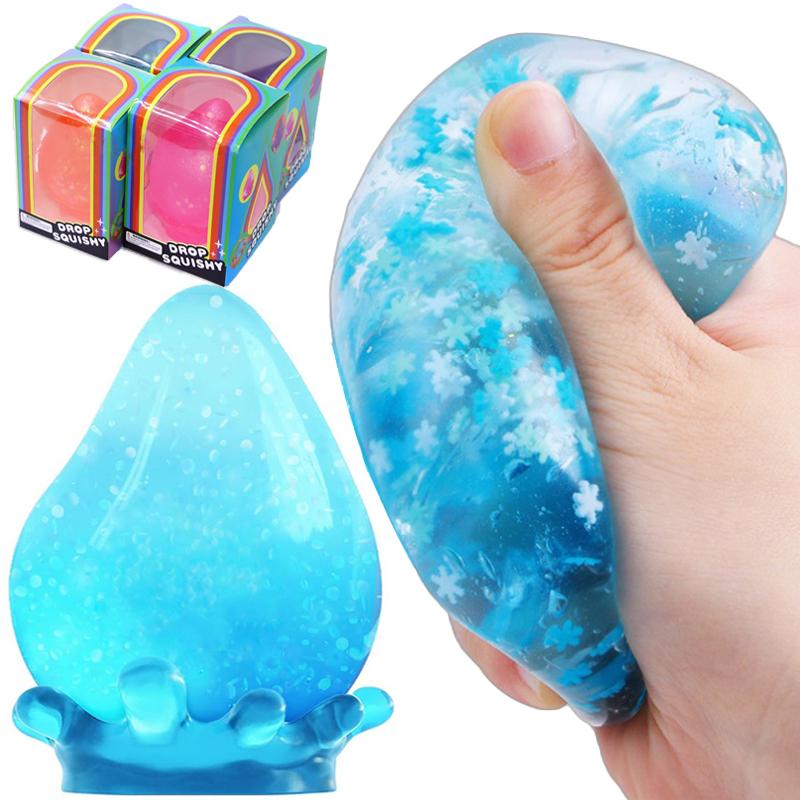 Mini Water Drop Maltose Extrusion Slow Rebound Pinch and Adults To Relieve Pressure Ball Safe and Non-toxics