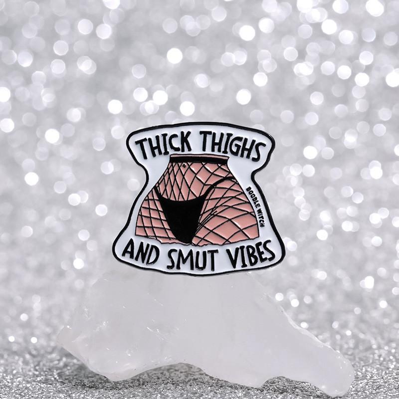 Character Quirky Cartoon Brooch In Colorful Alloy With Eyecatching Design