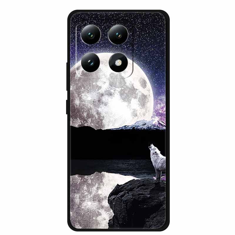 For Xiaomi 15T 5G Case Silicone Luxury Animal TPU Soft Printing Bumper for Xiaomi 15T Pro 5G Starry Sky Scenery Shockproof Cover