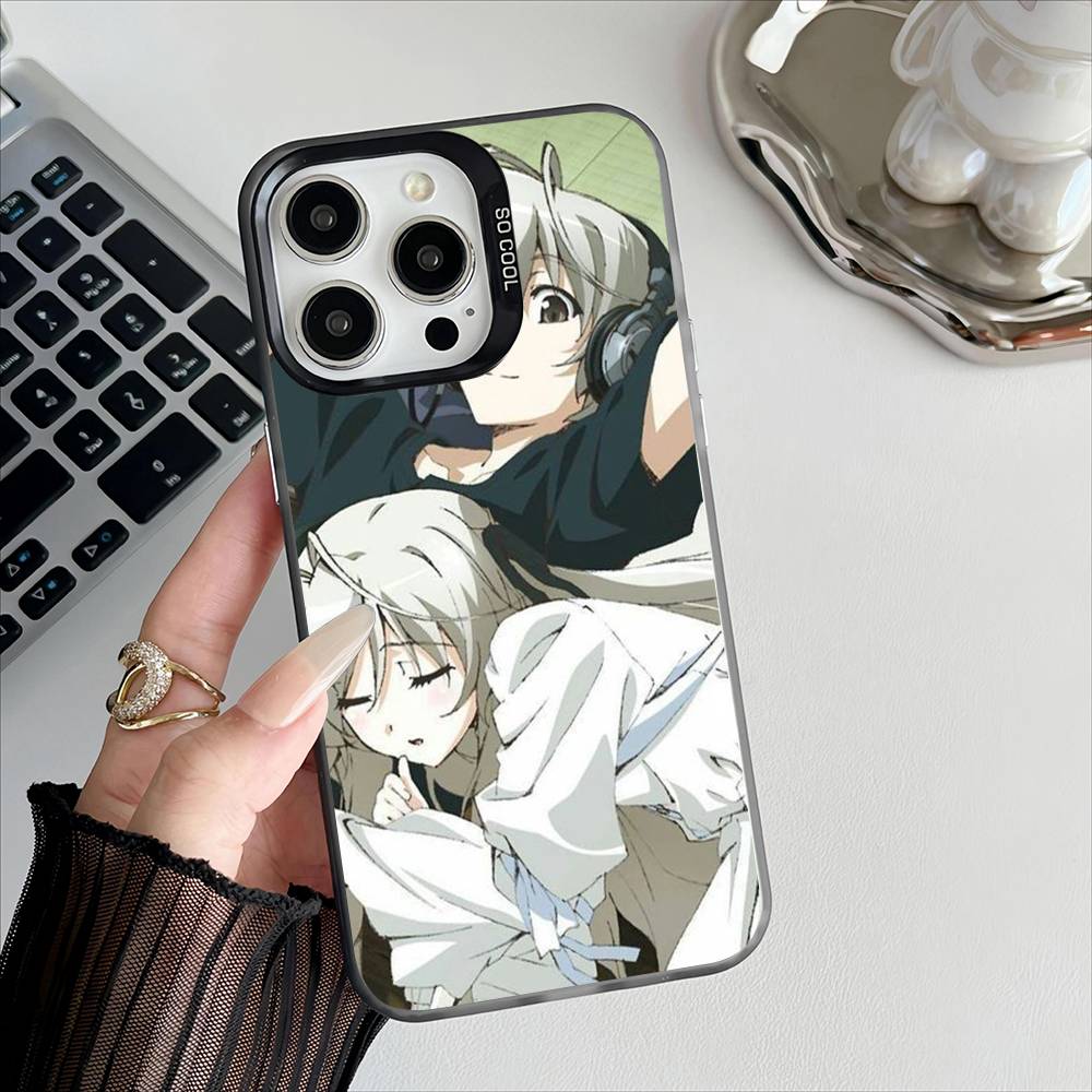 Anime Y-Yosuga no S-Sora Phone Case For Apple 11 12 13 14 15 16Pro Max Plus Protect Plating Phone Cover