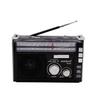 New RX-381 LED Lighting Portable Wireless Bluetooth Speaker AM FM SW Multi-band Radio Speaker with USB/TF MP3 Music Player