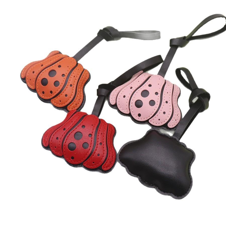 Mini Artificial Leather Halloween Pumpkin Luggage Bag Handbag Lanyard Pendant