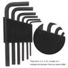 6PCS 6mm 5mm 4mm 3mm 2.5mm 2mm L Type Hex Key Wrench Tools Set Carbon Steel Bicycle Hand Repair Tools