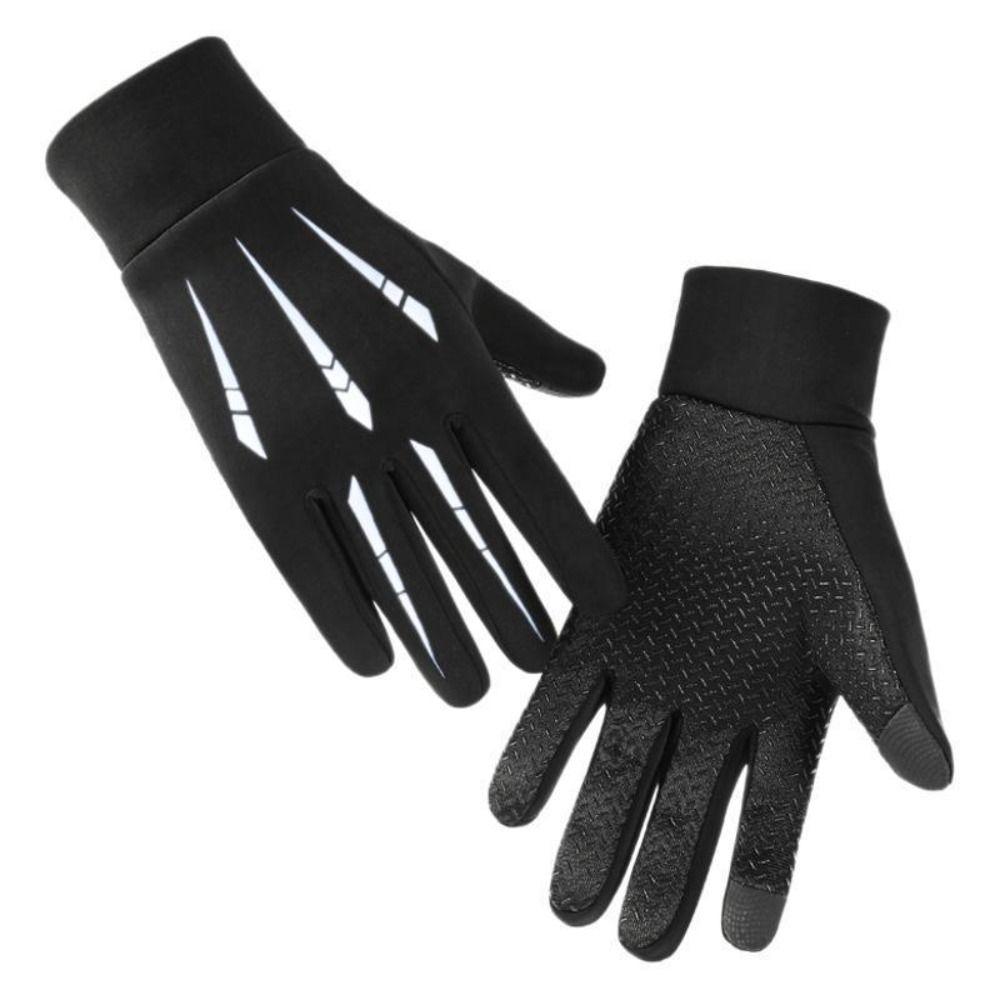 Warm Full Finger Gloves Waterproof TouchScreen Mittens Winter Cycling Gloves  Motorcycle Riding