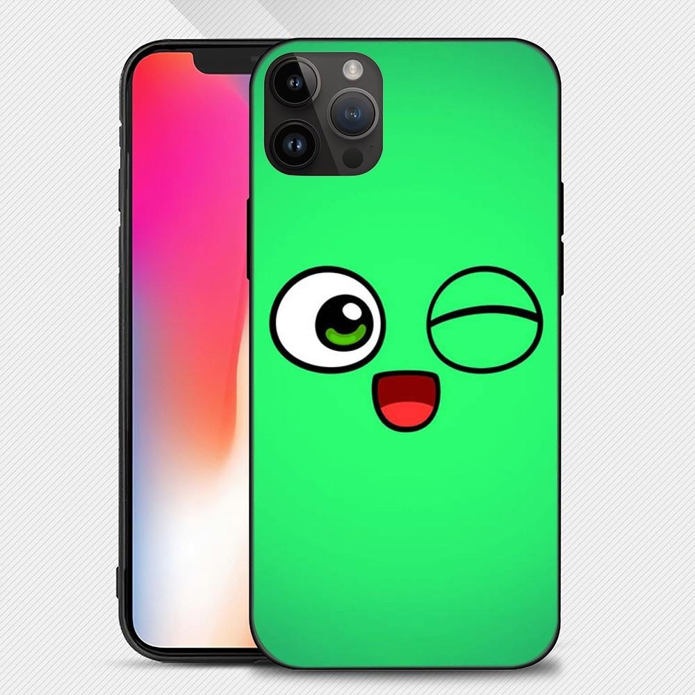 Funny Cute Cartoon Face Phone Case Iphone15 14 13 12 11 Pro Max Mini X 7 8 Soft Case