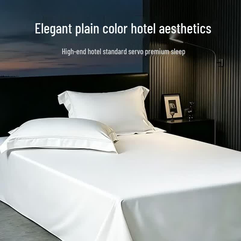 BSR White 60s Cotton Travel Bedsheet