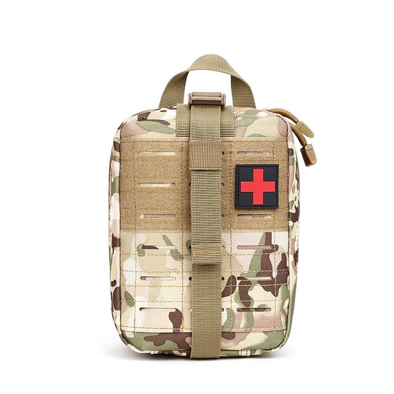 Laser-Cut Outdoor Multi-Functional First Aid Tactical Medical Molle Attachment Fanny Pack