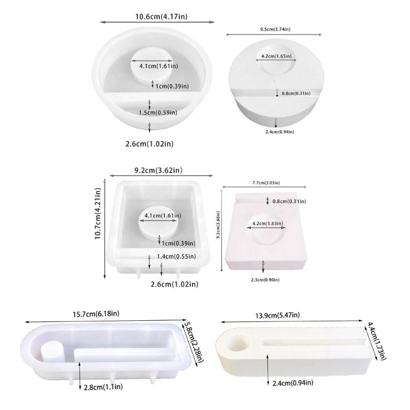 Rabbit Holder Resins Molds Candlesticks Silicone Molds Easter Rabbit Mould Dropshipping