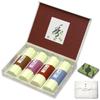 Sympathy Incense Gifts [Karin 4 Types, Sandalwood, with Inner Wrapping] Made In Japan, Low Smoke, Gift-Giving Incense for Memorial Services, First