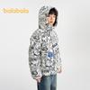 Balabala Boys' Winter Duck Down Hooded Puffer Jacket