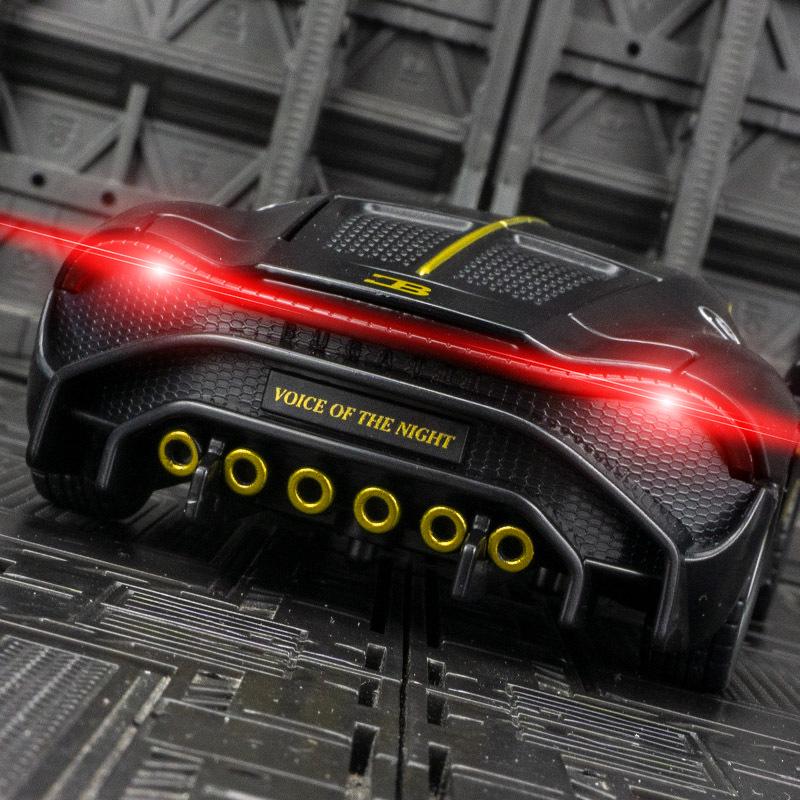 Black Mamba Bugatti H2013 Model: Alloy Sports Car Ornament with Sound & Light for Boys