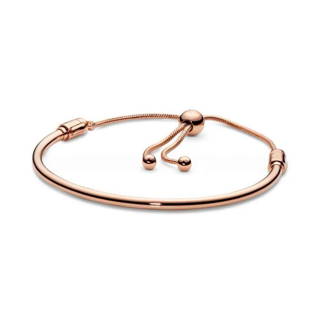 Adjustable Round Bead Bracelet S925 Pure Silver Heart Snake Bone Bracelet Charm DIY Accessories For Women's Gifts