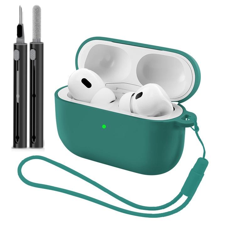 (2026 New) for AirPods Pro 3 Soft Silicone Case Cover For AirPods Pro 3rd Generation Shockproof Protector Case with Cleaner Kit