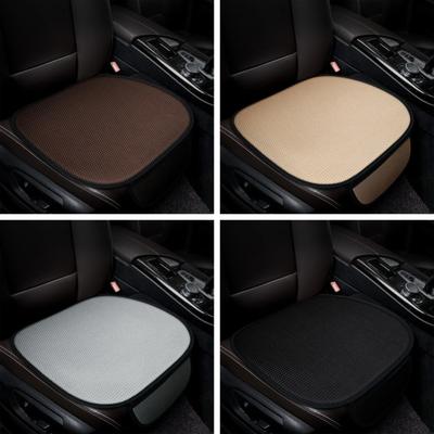 Ice Silk Car Seat Cushion Non-Slip Breathable Universal Mat for All Seasons Easy Clean Protection Hot Sale 2025