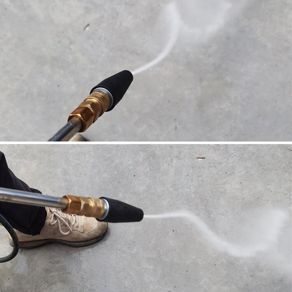 360 Rotating Car Pressure Washer Accessory Turbo Nozzles 3600PSI Sprayer Rotray Pivoting Coupler Jet Sprayer For Quick Connector
