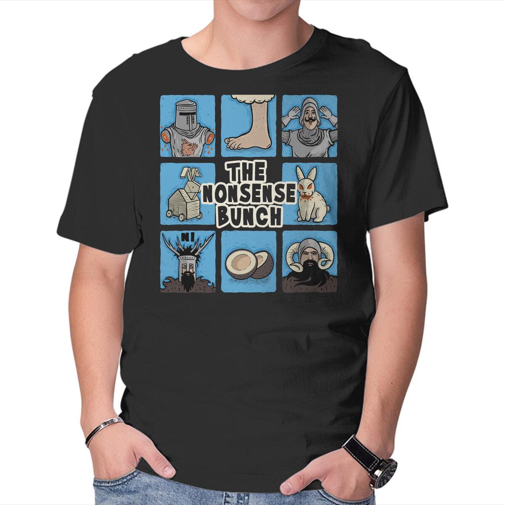Unisex Crew Neck T-Shirt The Nonsense Bunch Graphic Short Sleeve Casual Tee