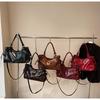 Women's Large Capacity Crossbody Bag - Solid Color PU Shoulder Handbag for Autumn/Winter