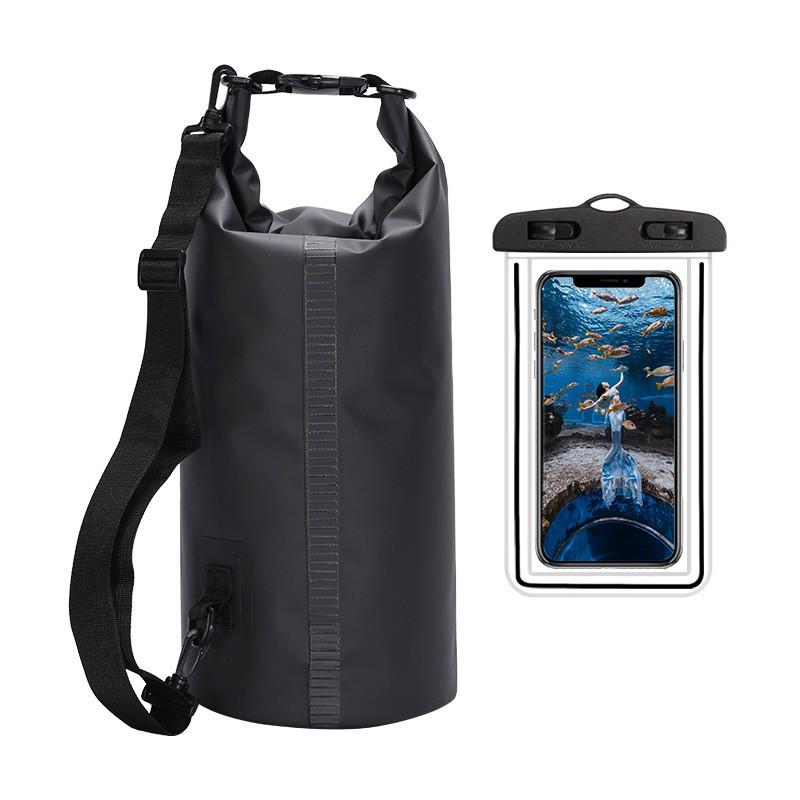 PVC Waterproof Dry Bag Bucket Backpack Beach Swimming Hiking Camping Outdoor Sports 2L-30L